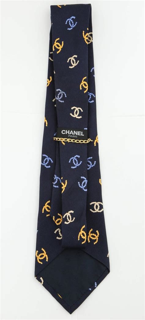 chanel tie|chanel ties for sale.